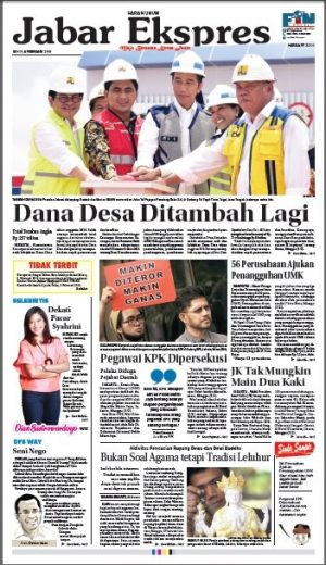 e-Paper Jabar Ekspres Edisi 4 Februari 2019 e-Paper Jabar Ekspres Edisi 4 Februari 2019