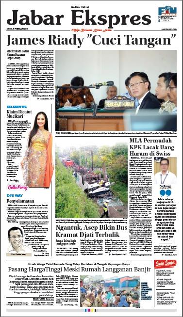 e-Paper Jabar Ekspres Edisi 7 Februari 2019