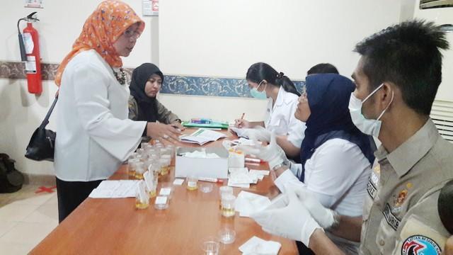 BNN Kota Cimahi Lakukan Assesment pada oknum ASN RSUD Cibabat