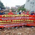 Warga Protes Pengembangan Cluster Sentosa dan Gudang
