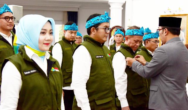 Jabar Bergerak Dikukuhkan