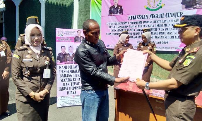 Barang Bukti di Kejaksaan Bisa Diambil Secara Online