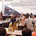 Rapat Pleno Terbuka KPU Jabar