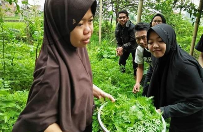 Selain Mengaji, Santri Al-Thariq Peduli pada Lingkungan