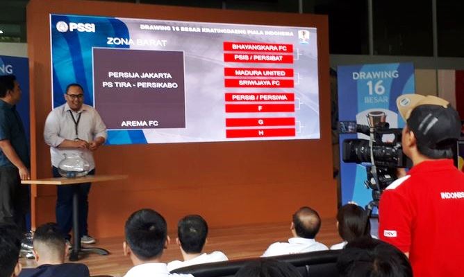 Ini Hasil Undian Babak 16 Besar Piala Indonesia 2018-2019