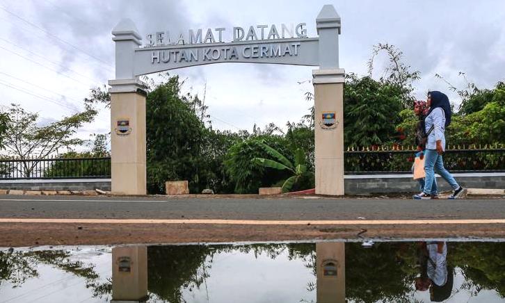 hutan kota jadi taman kota