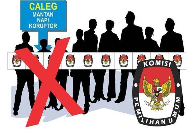 KPU Umumkan Tambahan 32 Caleg Mantan Napi Korupsi, Ini Daftarnya