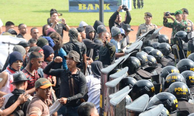 Kodam Siapkan 17 Ribu Personil Untuk Pengamanan Pemilu simulasi pengamanan pemilu