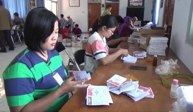 Surat Suara Sudah 61 Persen