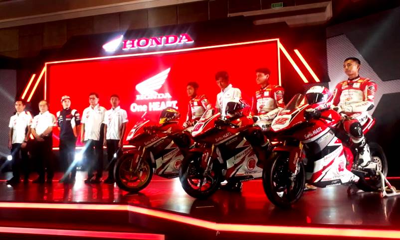 Siap Banggakan Indonesia, Astra Honda Umumkan Tim Balap 2019