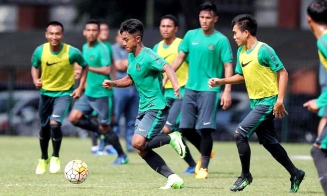 timnas u 22 genjot latihan