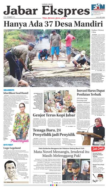 e-Paper Jabar Ekspres Edisi 13 Maret 2019