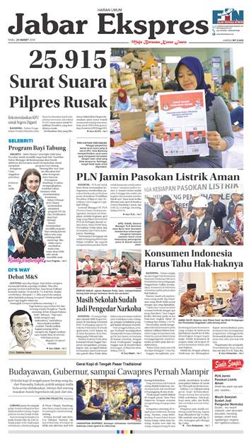 e-Paper Jabar Ekspres Edisi 20 Maret 2019 e-Paper Jabar Ekspres Edisi 20 Maret 2019