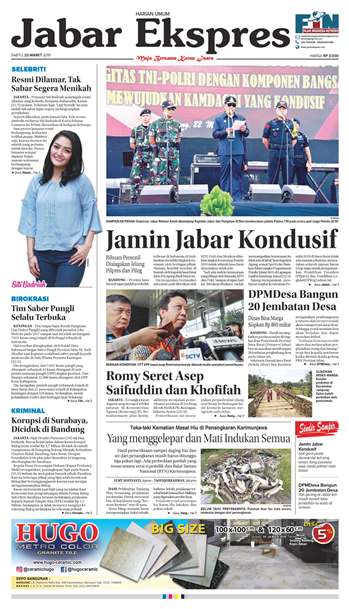 e-Paper Jabar Ekspres Edisi 23 Maret 2019 e-Paper Jabar Ekspres Edisi 23 Maret 2019
