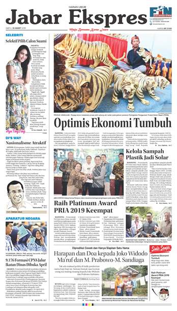 e-Paper Jabar Ekspres Edisi 30 Maret 2019 e-Paper Jabar Ekspres Edisi 30 Maret 2019