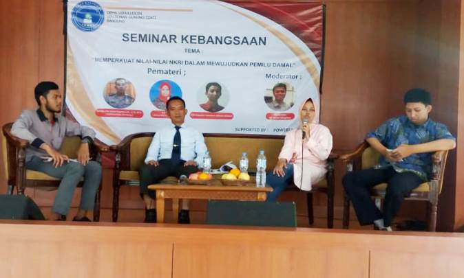 Dukungan Mahasiswa Wujudkan Pemilu Damai Dukungan Mahasiswa Wujudkan Pemilu Damai