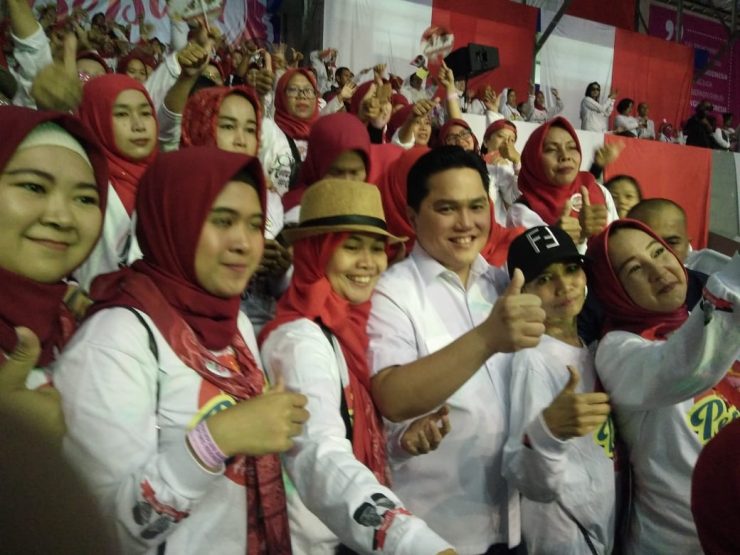 Pemilih Perempuan Mayoritas Pilih Jokowi
