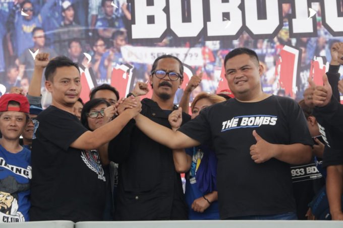 Siap Berantas Mafia Bola, Tiga Pentolan Suporter Persib Deklarasi Dukung Jokowi-Ma'ruf