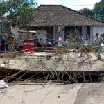 Jembatan di Ciwidey Ambruk