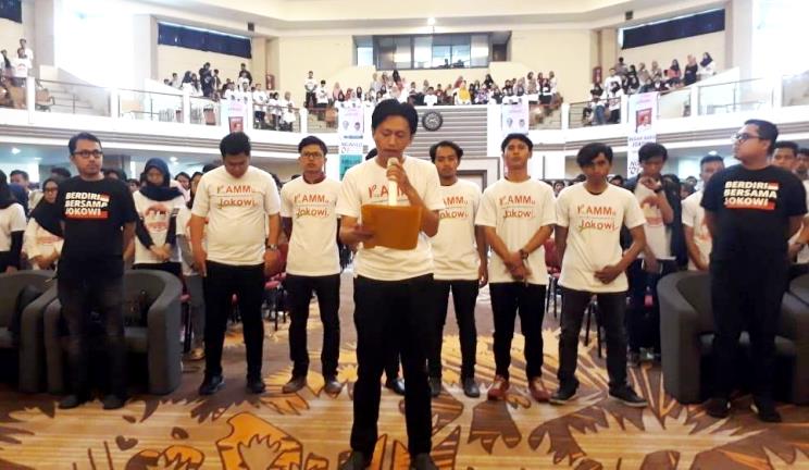 KAMMu Deklarasi untuk Dukungan Jokowi-Ma’ruf