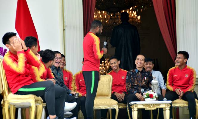 Presiden Berikan Bonus 200 juta Untuk Juara AFF U-22