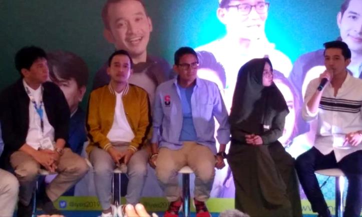 Sandiaga Uno Ajak Generasi Milenial untuk Kreatif Sandiaga Uno Ajak Generasi Milenial untuk Kreatif