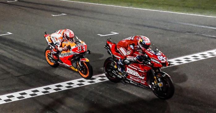 Puas Kalahkan Marquez di Laga Perdana Puas Kalahkan Marquez di Laga Perdana