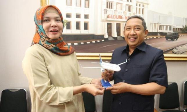 Jajaki Kerja Sama di Bidang Transportasi Penerbangan Jajaki Kerja Sama di Bidang Transportasi Penerbangan