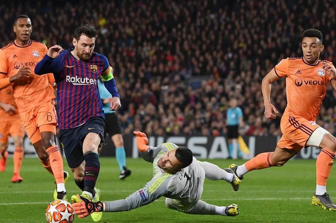 Rekor Lionel Messi Iringi Langkah Barcelona ke Perempat Final