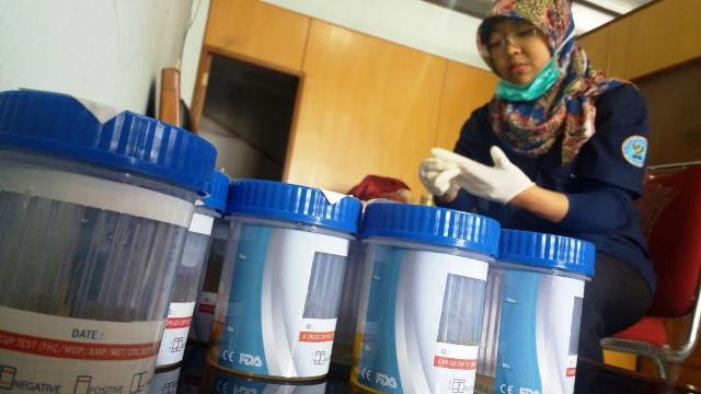 BNN Jalin Kerja Sama dengan Perusahaan dalam P4GN tes urine bnn