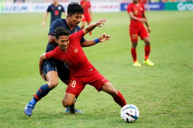 Timnas U-23 Dibantai Thailand Empat Gol Timnas U-23 Dibantai Thailand Empat Gol