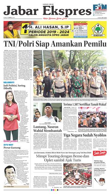 e-Paper Jabar Ekspres Edisi 11 April 2019