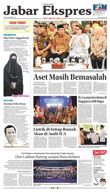 e-Paper Jabar Ekspres Edisi 30 April 2019
