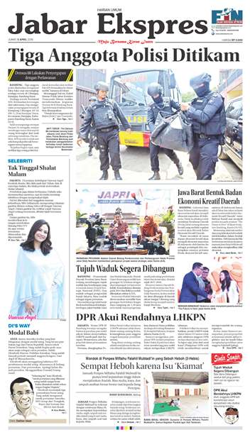 e-Paper Jabar Ekspres Edisi 5 April 2019