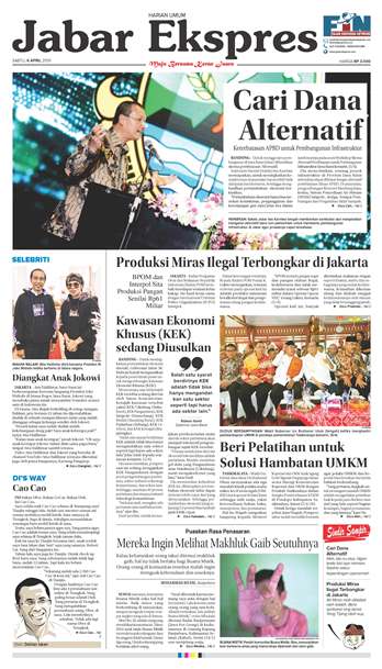 e-Paper Jabar Ekspres Edisi 6 April 2019