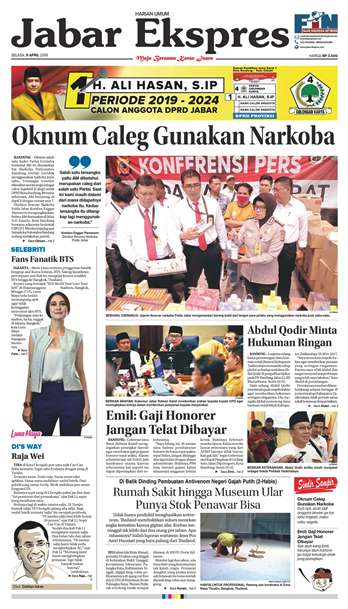 e-Paper Jabar Ekspres Edisi 9 April 2019