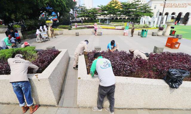 Sambut Bulan Ramadan dengan Beberesih Serentak