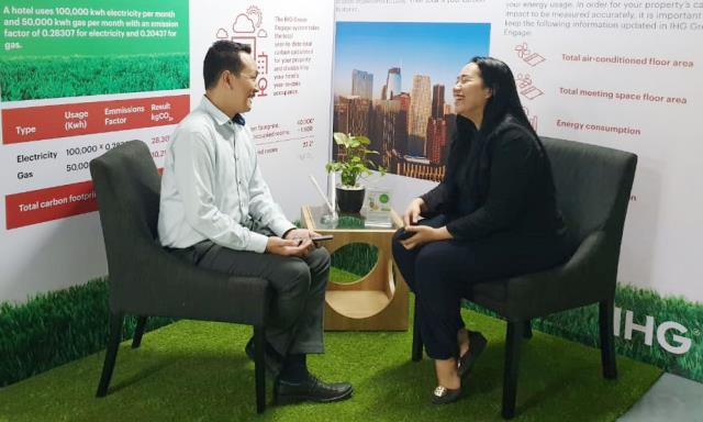 Cara Holiday Inn Bandung Pasteur Turut Serta dalam Program IHG Earth Week 2019