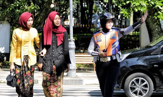 Arsy Graha Fadillah Meniru Kartini Ala Srikandi Dishub