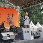 Alun-alun Cililin Jadi Lokasi Sosialisasi Sebelum Pencoblosan