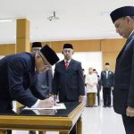 ilustrasi pelantikan penjabat (Pj) kepala daerah.