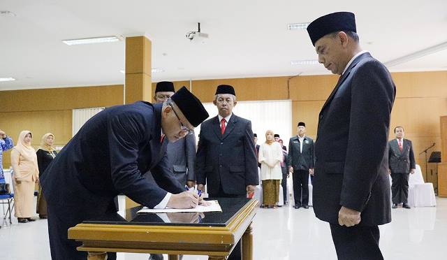 ilustrasi pelantikan penjabat (Pj) kepala daerah.