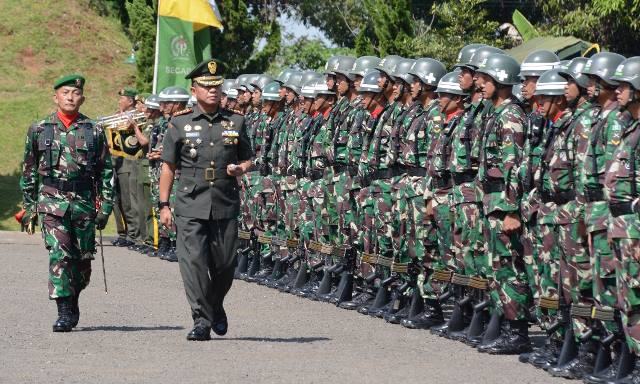Danrindam Buka Pendidikan Pembentukan Bintara TNI AD