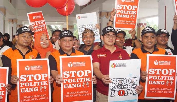 Terima Laporan Dugaan Politik Uang