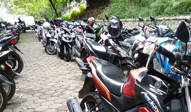 Area Parkir Pemkot Rawan Pencurian Helm