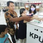 Penyandang Tunanetra Salurkan Suara