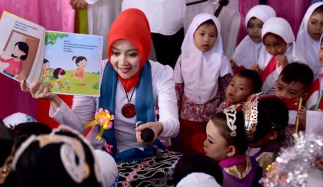 Atalia Dorong Minat Baca dari Usia Dini hingga Remaja
