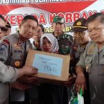 Bimas Polri Bantu Korban Banjir