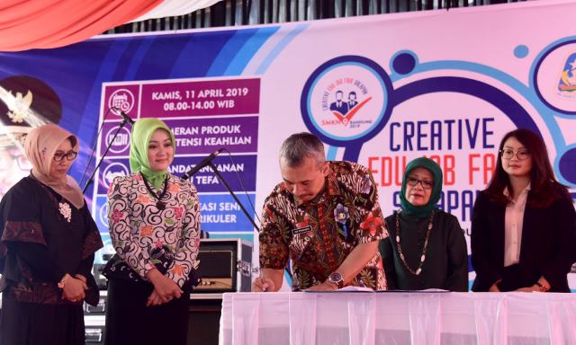 Creative Edu Job Fair Salapan Bantu Tingkatkan SDM