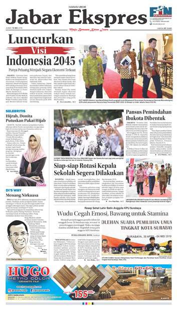 e-Paper Jabar Ekspres Edisi 10 Mei 2019